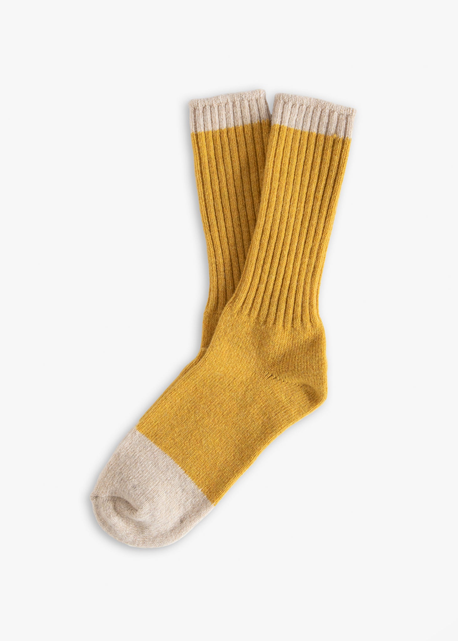 Thunders Love Wool Mustard Socks