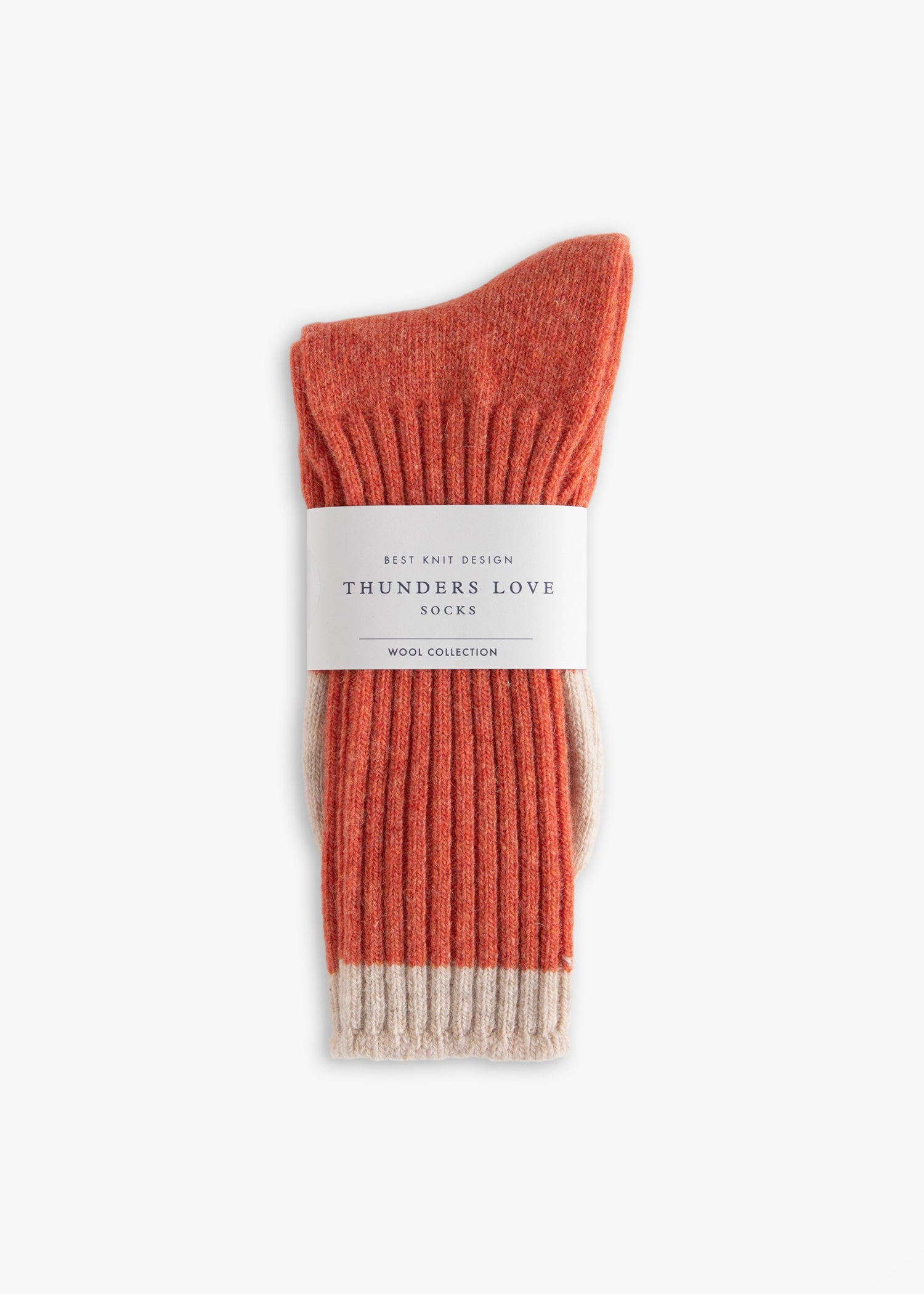 Thunders Love Wool Orange Socks