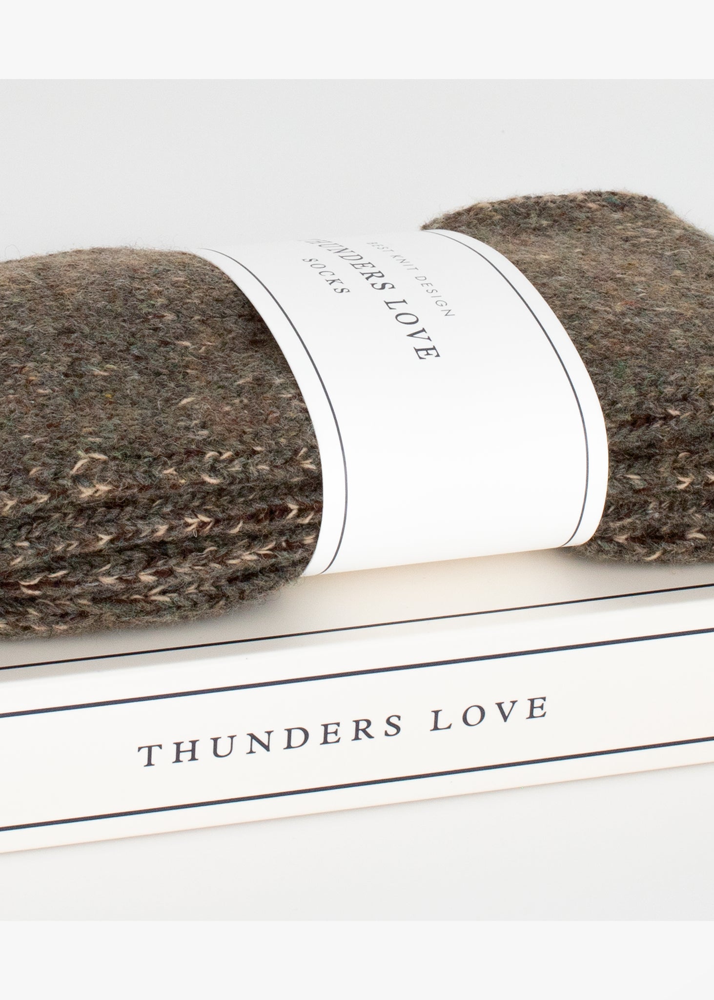 Thunders Love Wool Recycled Green Socks