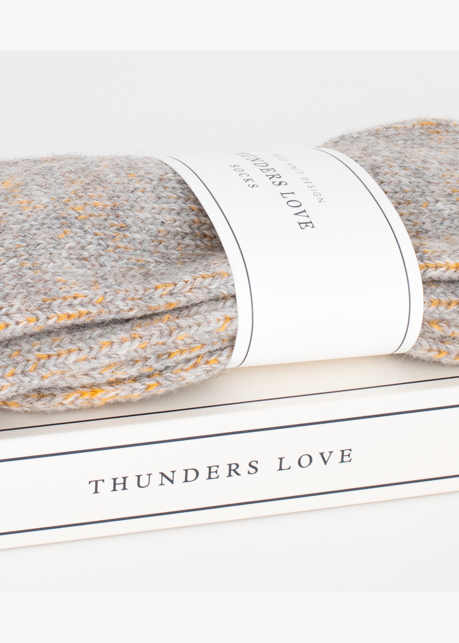 Thunders Love Wool Recycled Grey Socks