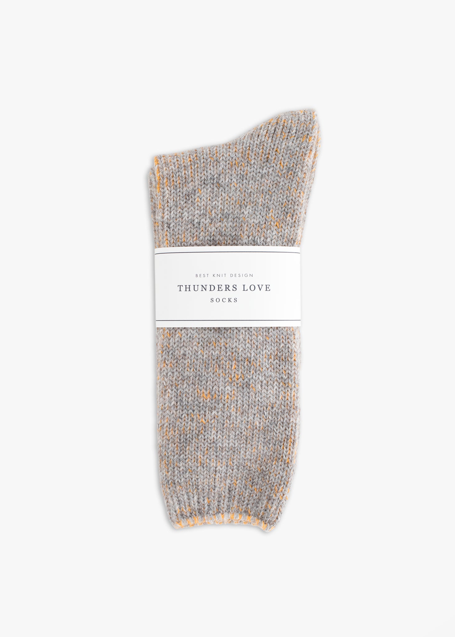 Thunders Love Wool Recycled Grey Socks