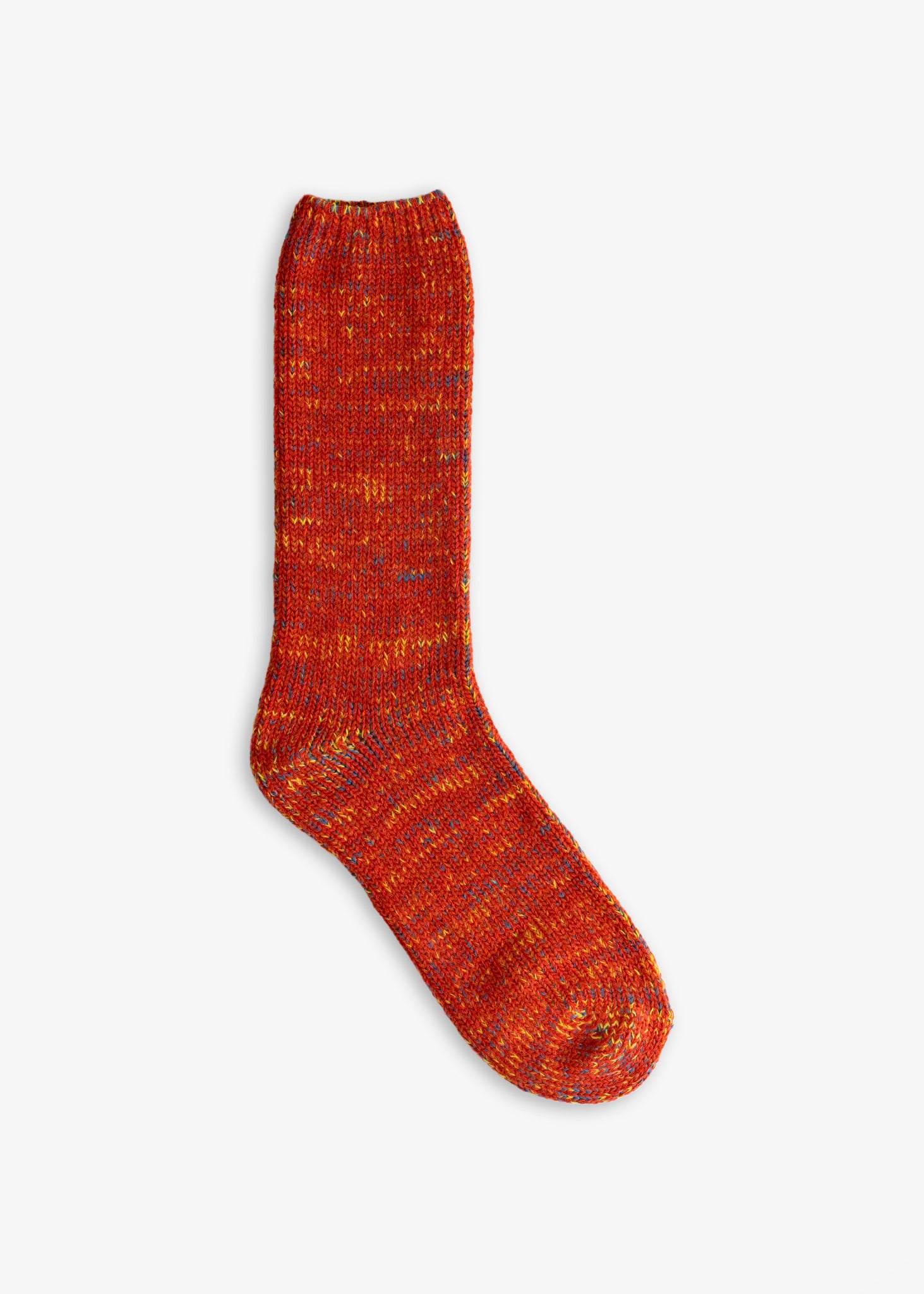 Thunders Love Wool Recycled Vintage Orange Socks
