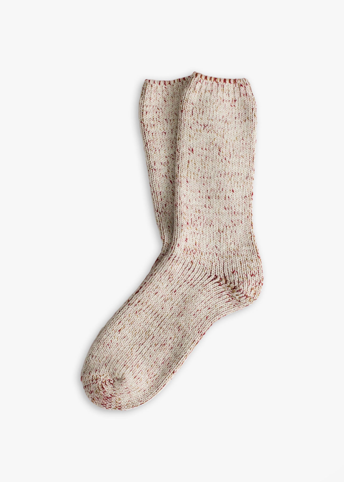 Thunders Love Wool Recycled Raw White Socks