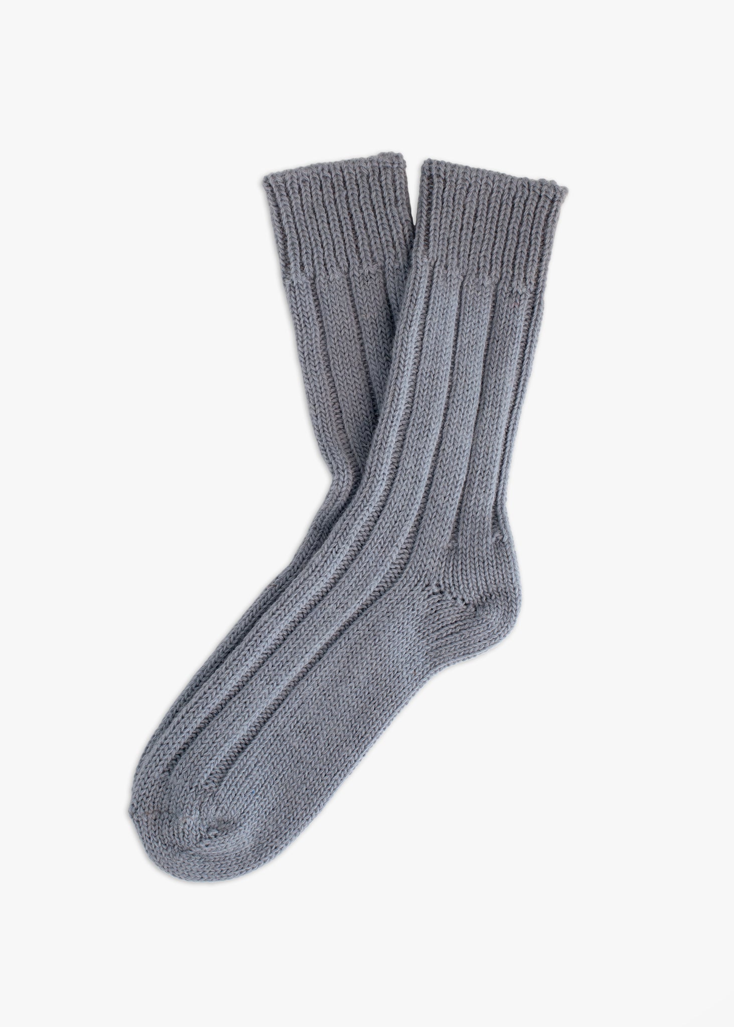 Thunders Love Wool Shetland Grey Socks