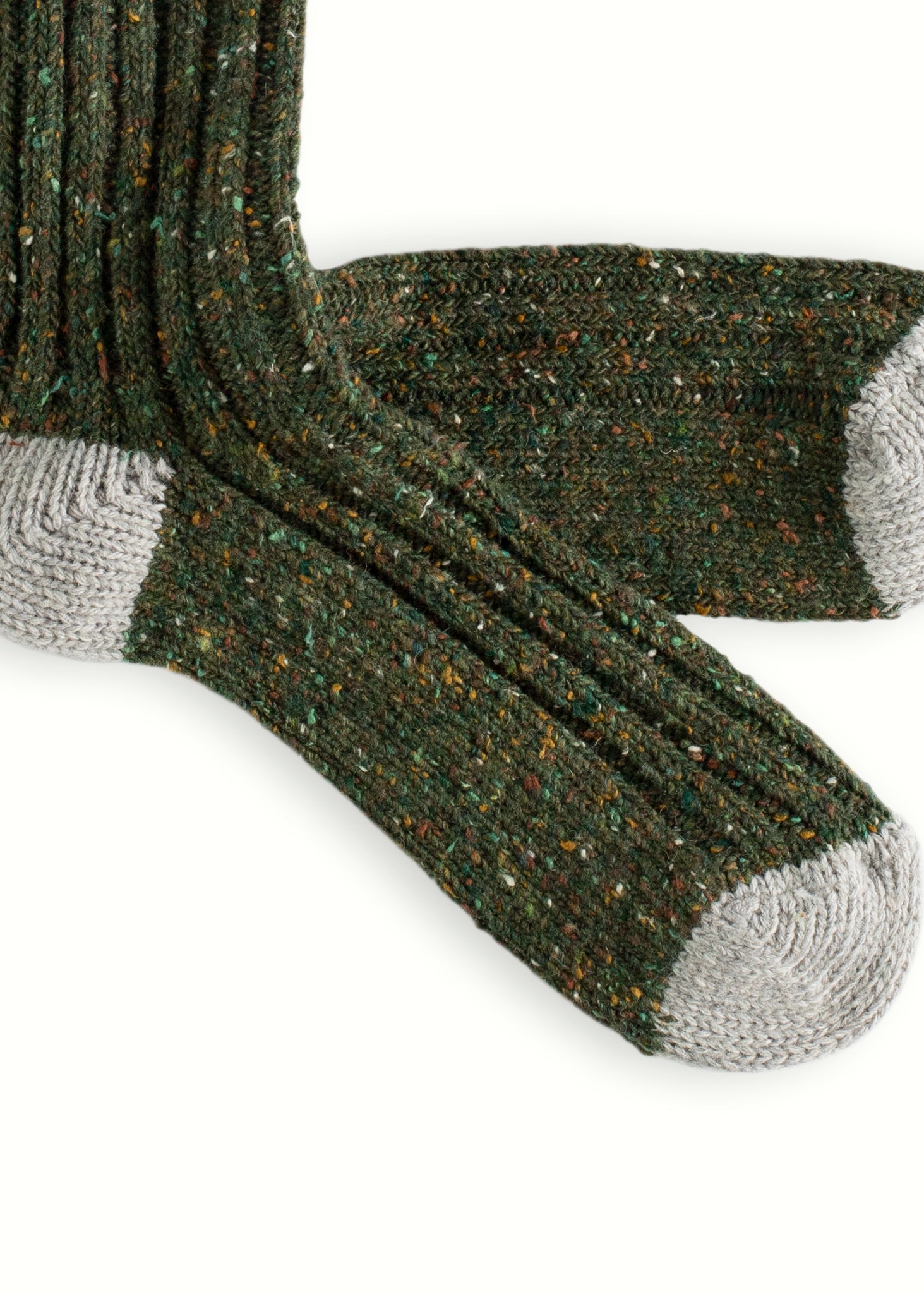Thunders Love Wool Sprinkle Green Socks